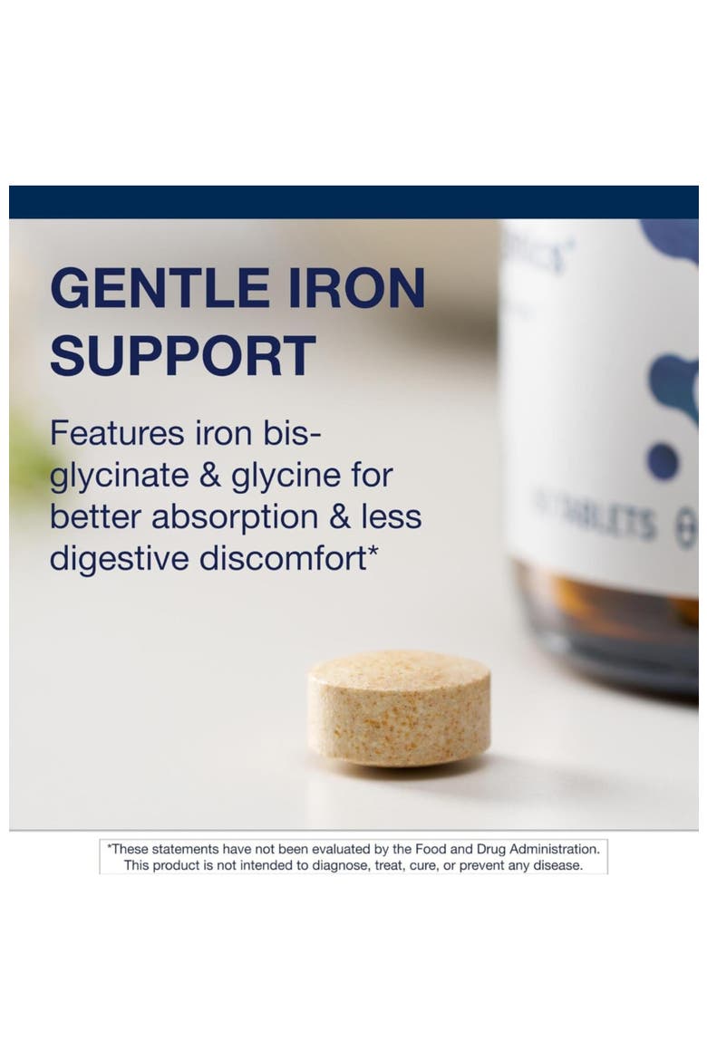 Hemagenics Iron Supplement with B12 B6 and Folate Tablets 60 Tablets, Alternate, color, None