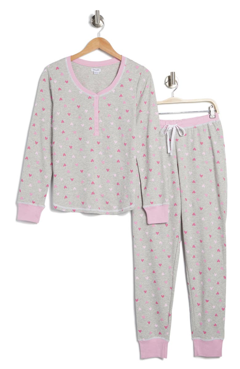 Splendid Cozy Thermal Pajamas, Alternate, color, 