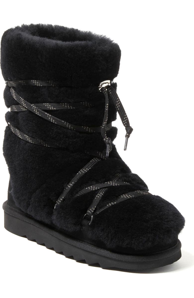 DEARFOAMS Fireside Kalamunda Genuine Shearling Bootie, Main, color,