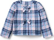 Janie and Jack The Plaid Bow Jacket