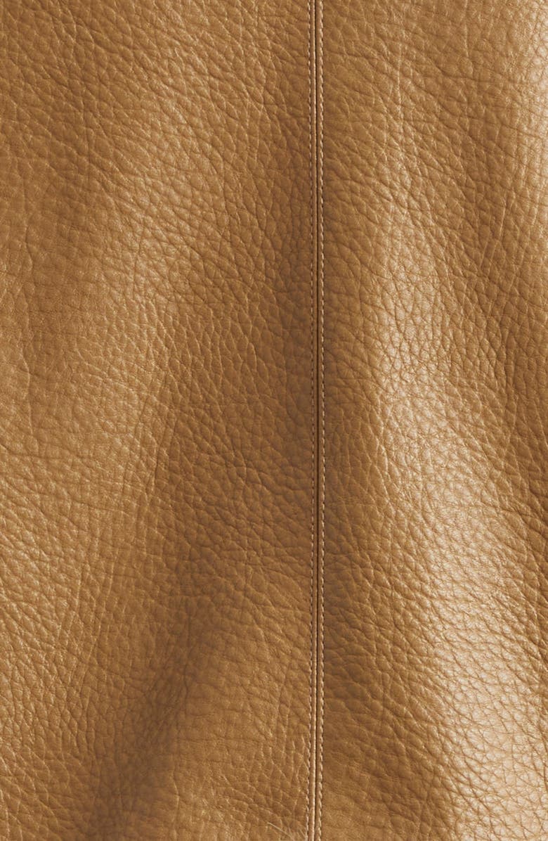 Cinq à Sept Panama Faux Shearling Jacket, Alternate, color, Gold Maplewood/Plaster