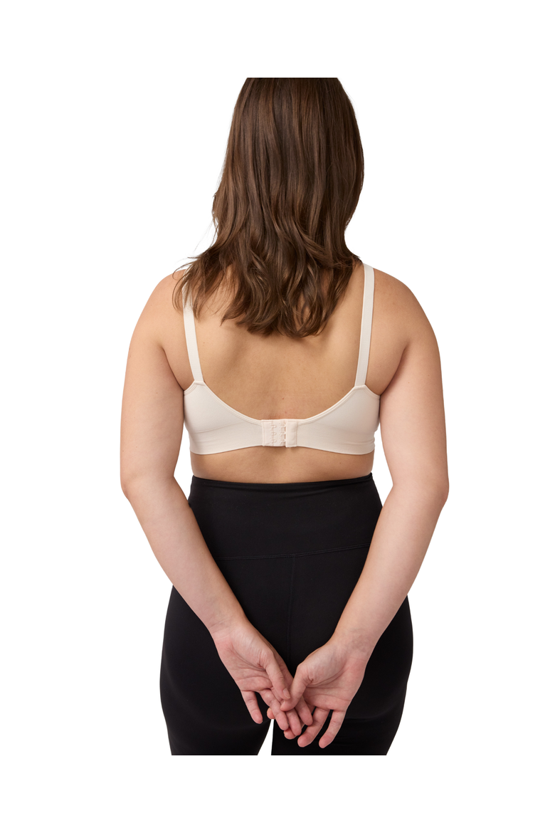 Seamless Nursing + Pumping Bra 2-Pack, Alternate, color, Black/Ash