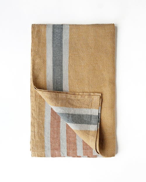 Mungo The Flax Towel In Amber