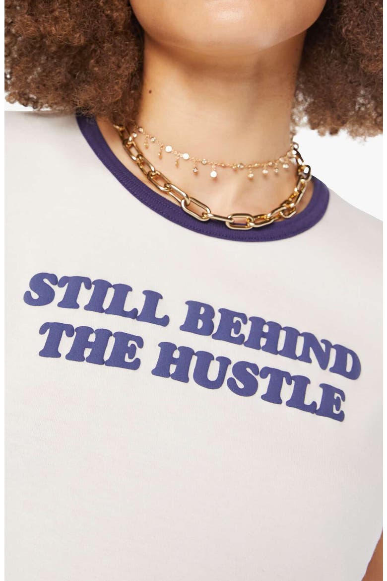 The Itty Bitty Cotton Graphic Baby Tee, Alternate, color, STILL BEHIND THE HUSTLE