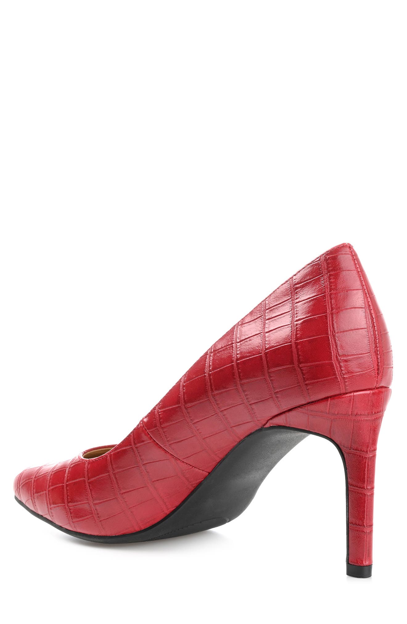 Monalee Pump, Alternate, color, RED