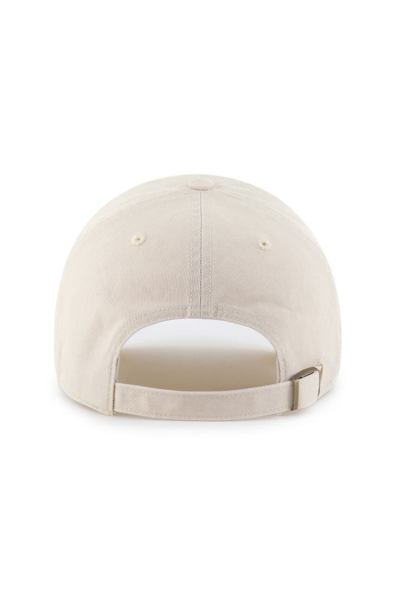 Women's '47 Natural Philadelphia 76ers Bow Stack Clean Up Adjustable Hat, Alternate, color, Natural