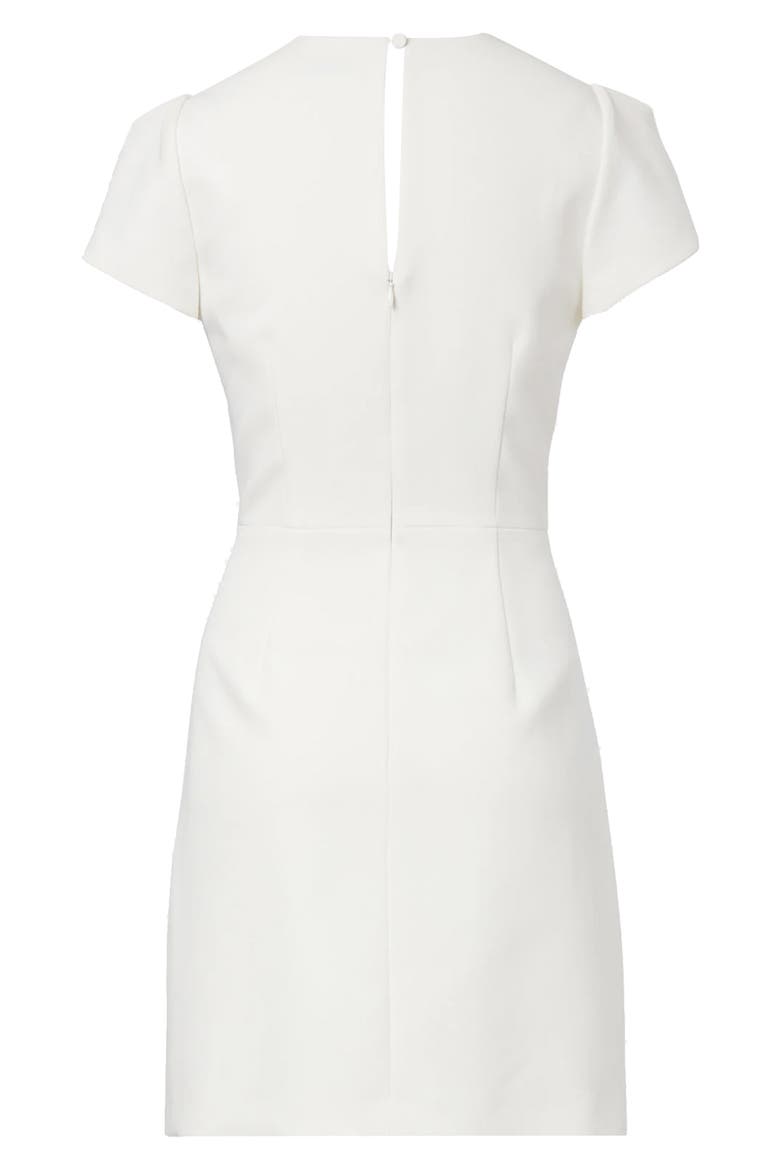 Atalie Puff Sleeve Sheath Dress, Alternate, color, ECRU