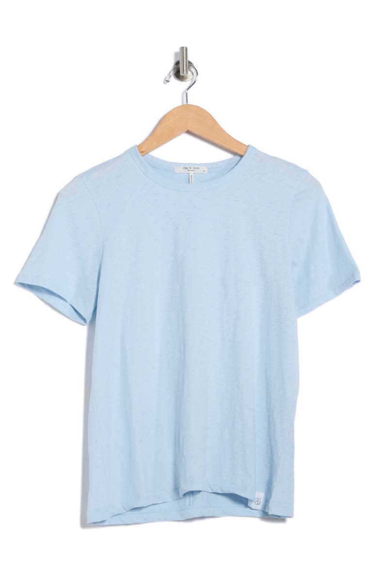 rag & bone The Slub Cotton T-Shirt, Alternate, color, Raindrop