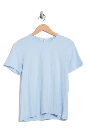 Rag & Bone The Slub Cotton T-shirt In Blue