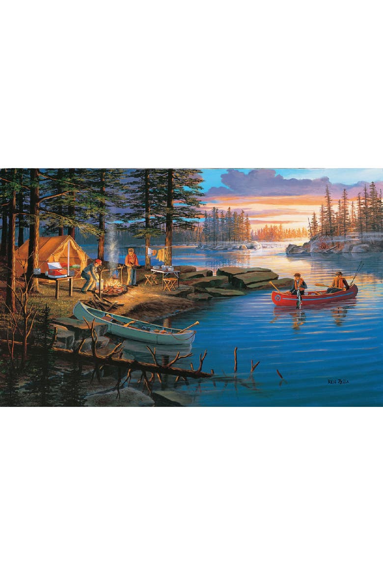 Campfire Memories 1000 piece Jigsaw Puzzle for Adults, Alternate, color, Multicolor