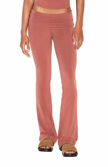 SKIMS Stretch Cotton Jersey Foldover Pants