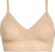 MeUndies Allover Lace V-Neck Bralette
