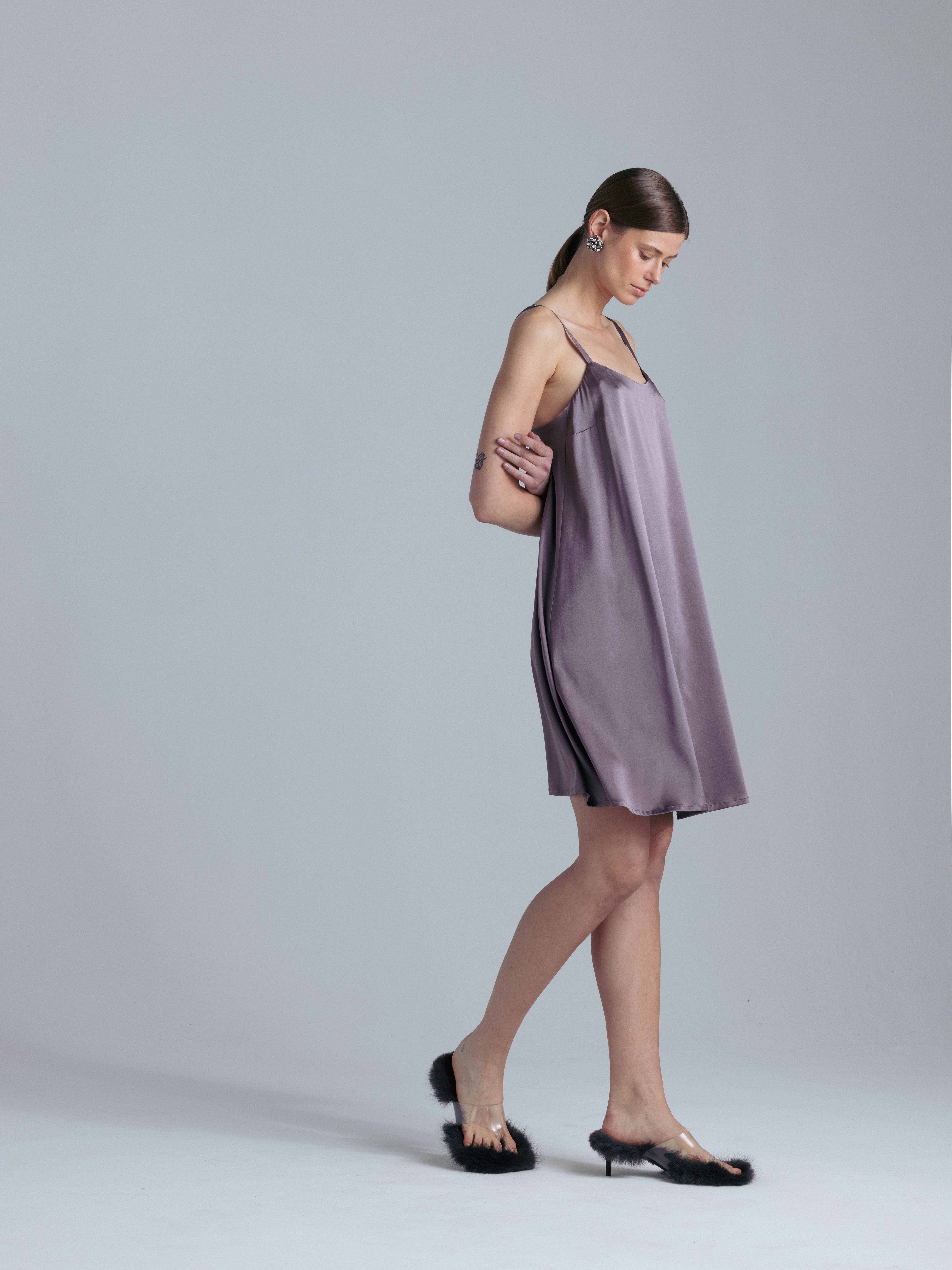 Aphrodite Silk Midi Dress - image 4