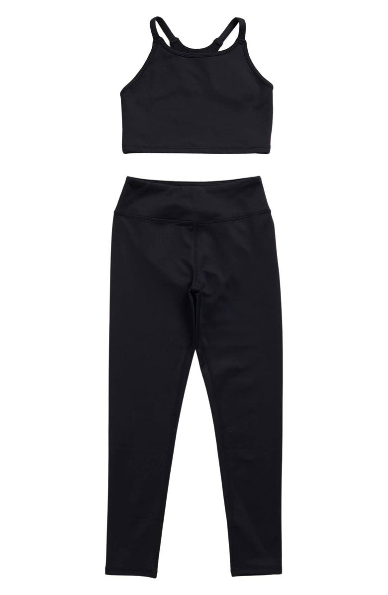 Z by Zella Girl Kids' Daily Bra & Leggings Set, Main, color, 