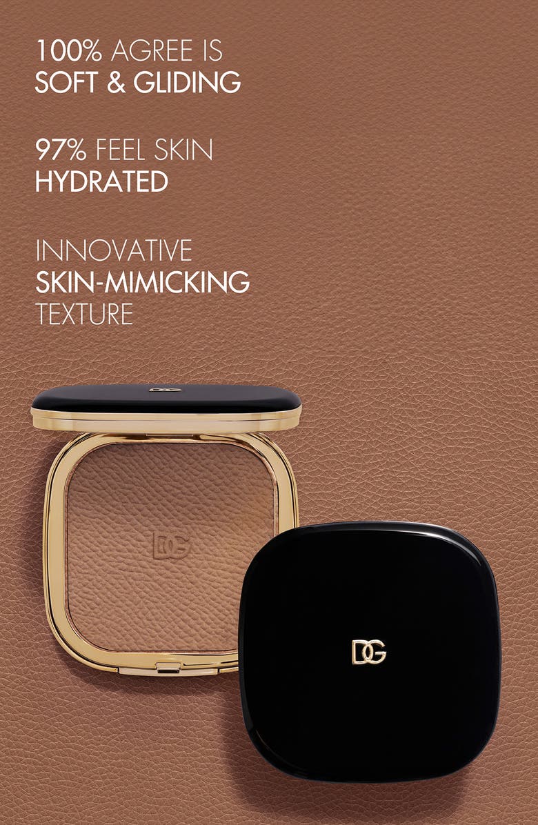 Dolce&Gabbana Face & Eyes Match Lasting Bronzer & Eyeshadow Powder, Alternate, color, Deep