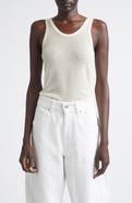 Lemaire Rib Scoop Neck Tank
