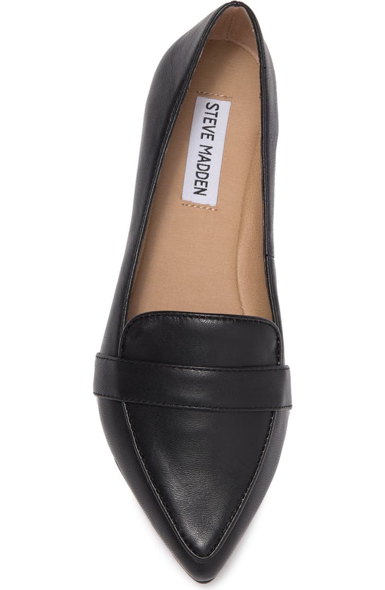 Steve Madden Jainna Pointed Toe Flat, Alternate, color,