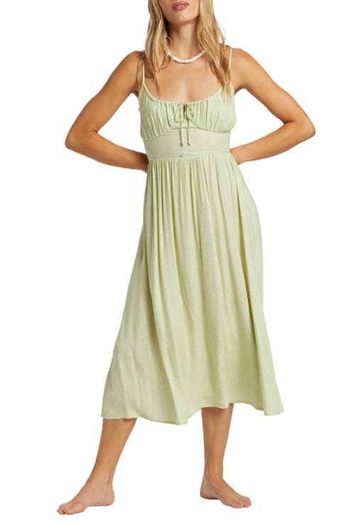 Texas Beach Floral Midi Dress