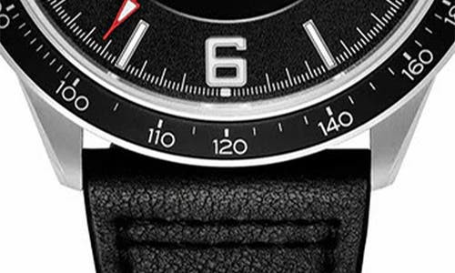 Vincero The Apex Chronograph Leather Strap Watch, 42mm In Reverse Panda