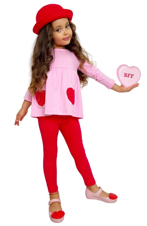 Cupid's Favorite Top and Legging Set (Toddler, Little Kid & Big Kid)
