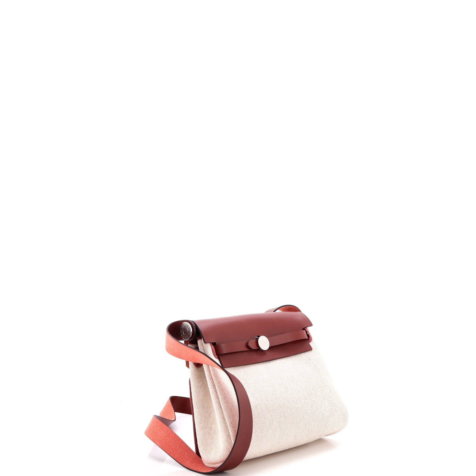 Herbag Zip Toile and Leather 20, Alternate, color, Red
