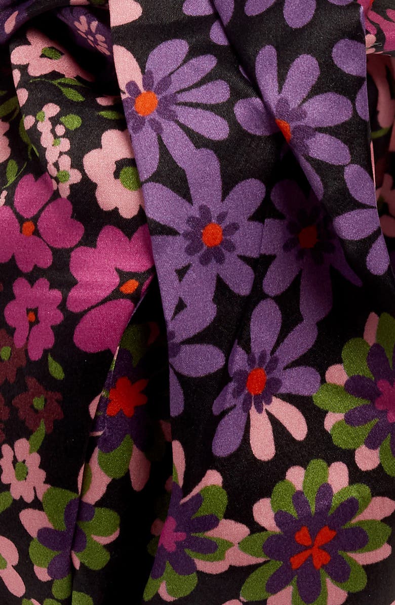 Kate Spade New York pacific petals twisted silk headband, Alternate, color, 