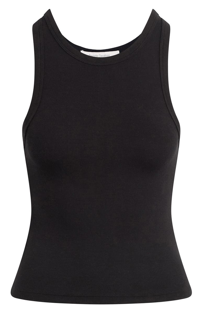 Favorite Daughter The Favorite Rib Tank, Alternate, color, Black