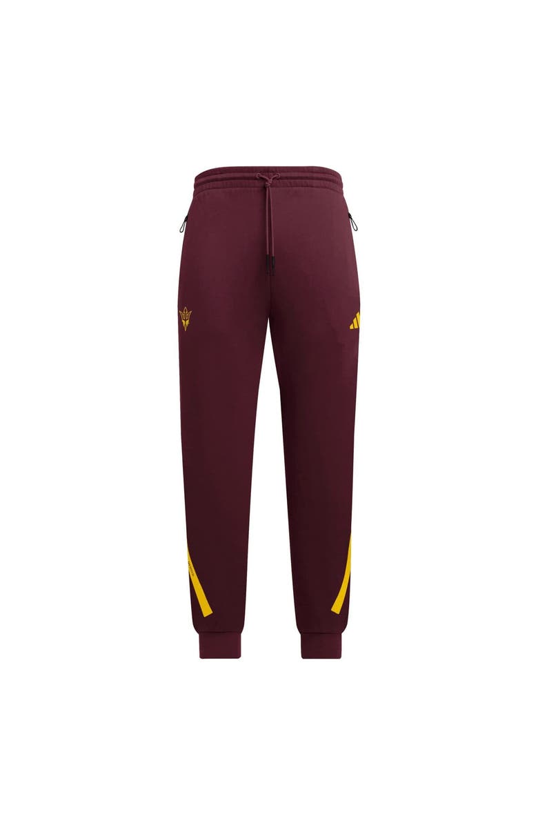 adidas Maroon Arizona State Sun Devils Z.N.E. Pants, Alternate, color, Maroon