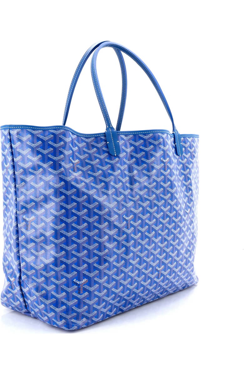 Pre-Owned Goyard Saint Louis Tote Coated Canvas PM, Alternate, color, Blue