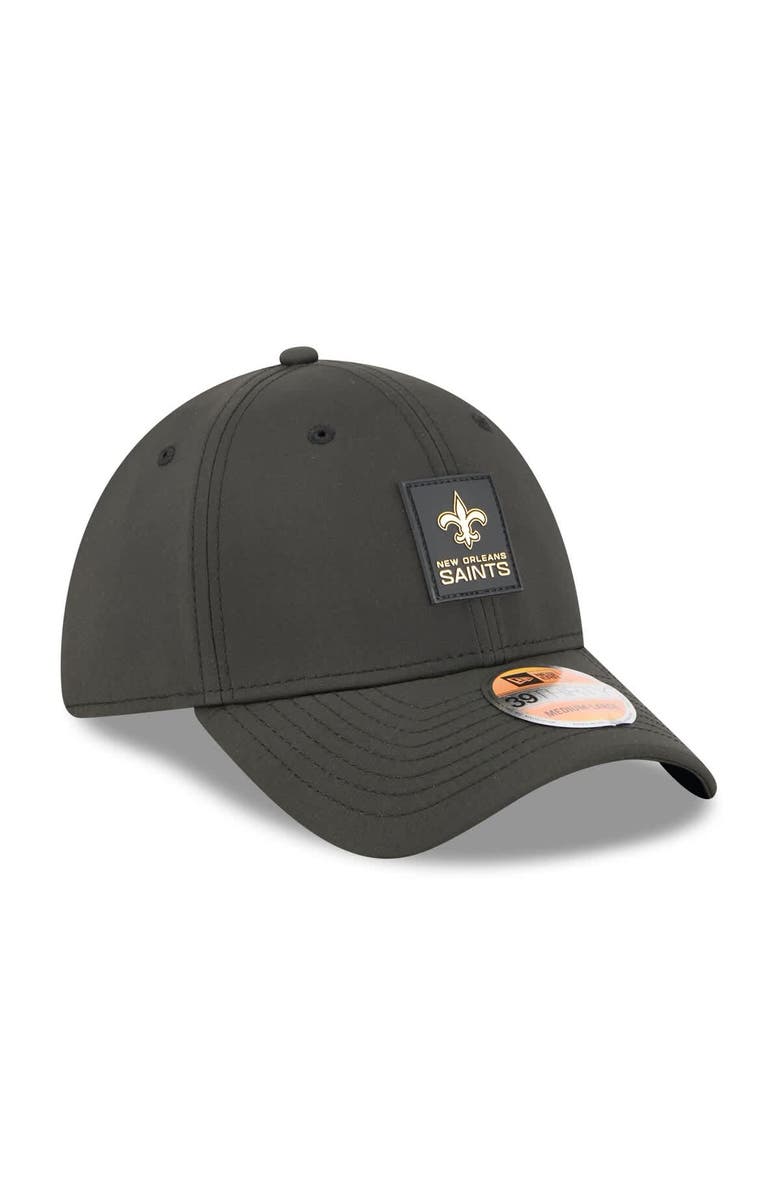 New Era Men's New Era Black New Orleans Saints 2025 Sideline 39THIRTY Flex Hat, Alternate, color, Black