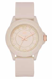 Rosencrans Quartz Silicone Strap Watch, 40mm
