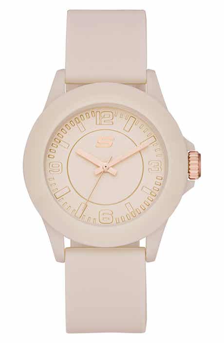 Rosencrans Quartz Silicone Strap Watch, 40mm