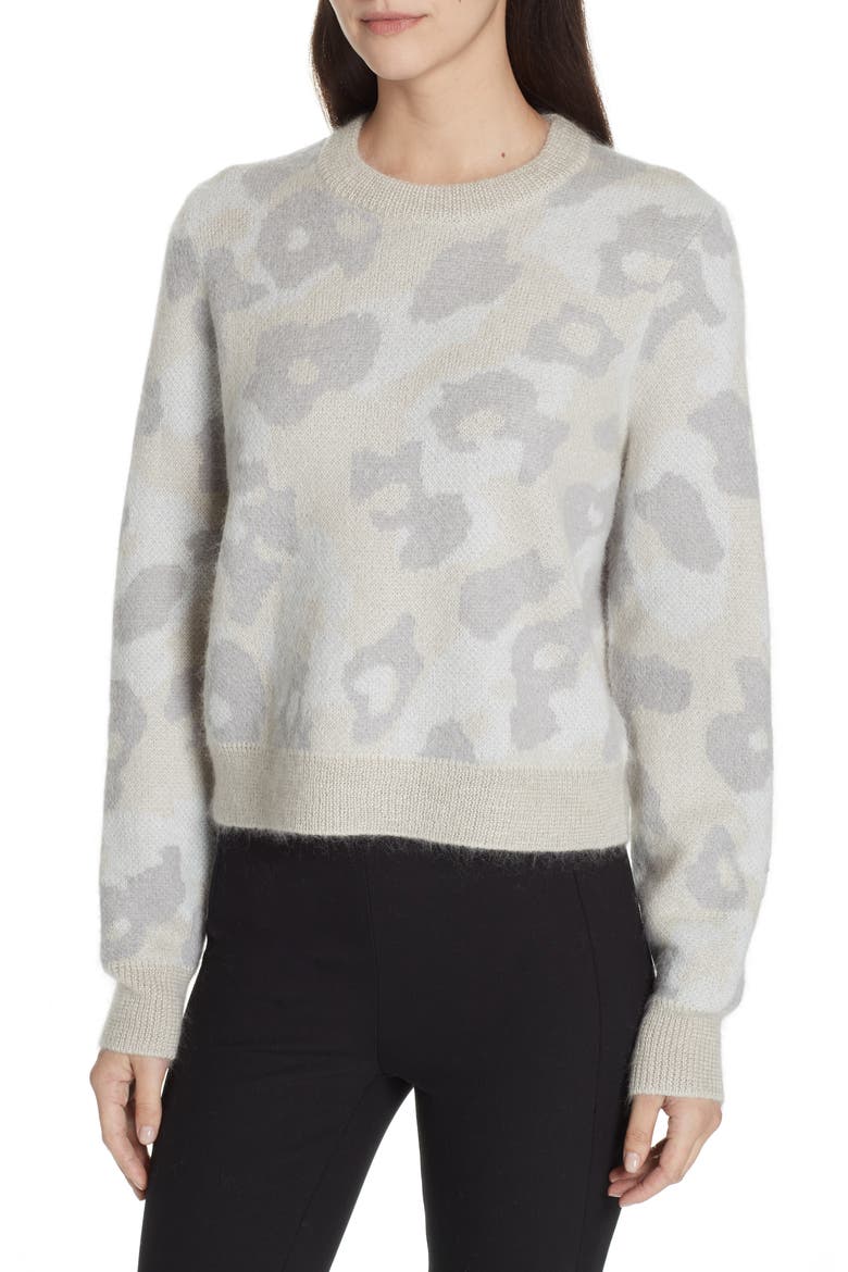 Leopard Spot Sweater, Main, color, MINK