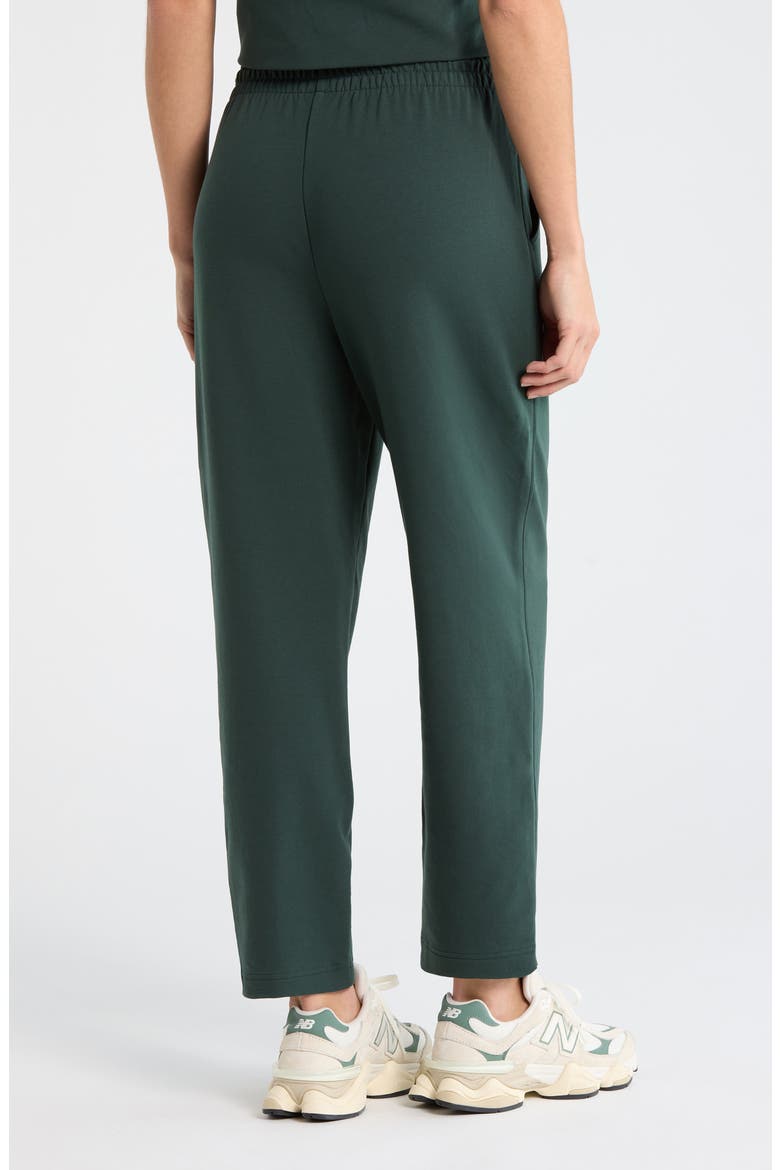 Tempo Terry Ankle Pants, Alternate, color, GREEN TIMBER