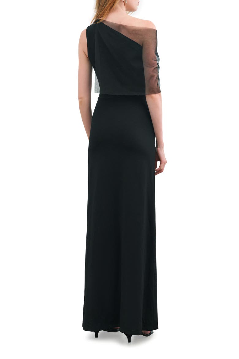 Zinnia Gown, Alternate, color, BLACK