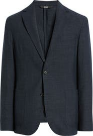 BOSS Hanry Wool and Linen Sport Coat