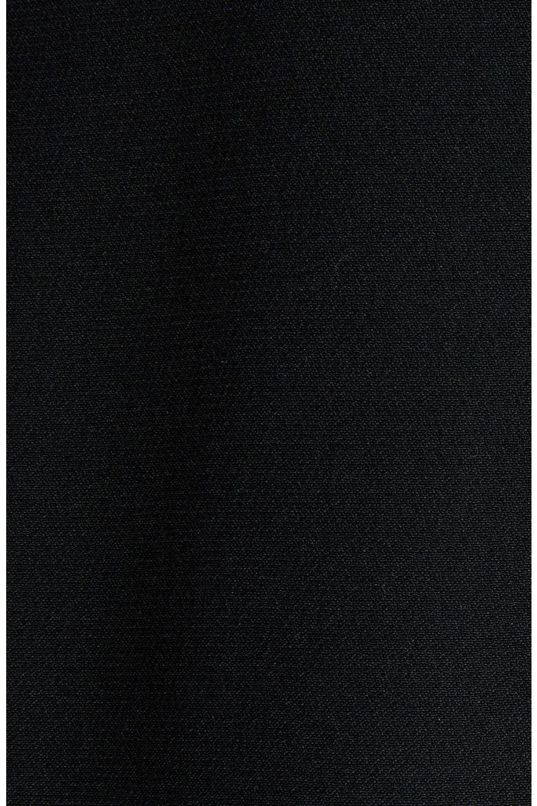 Silk & Wool Cady Cocktail Dress, Alternate, color, BLACK