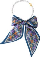 Classicharms Mera Baroque Freshwater Pearl Necklace & Scarf set