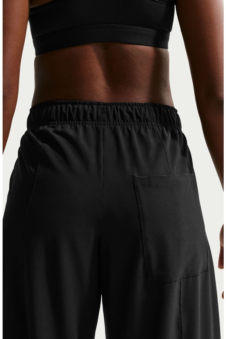 One Dri-FIT Performance Wide Leg Pants, Alternate, color, BLACK/ WHITE