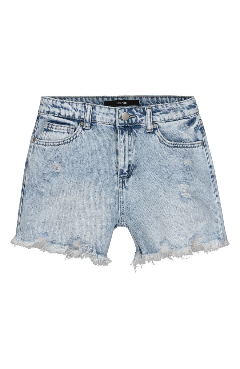 Joe's Jeans Kids' Ozzie Raw Hem Denim Shorts, Main, color, 