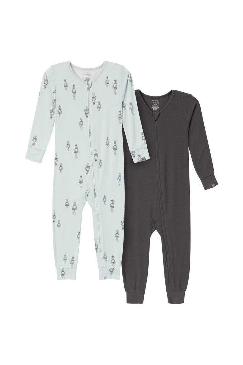 2-Pack Unisex Tight Fitting Footless Pajamas, Alternate, color, Spaceship
