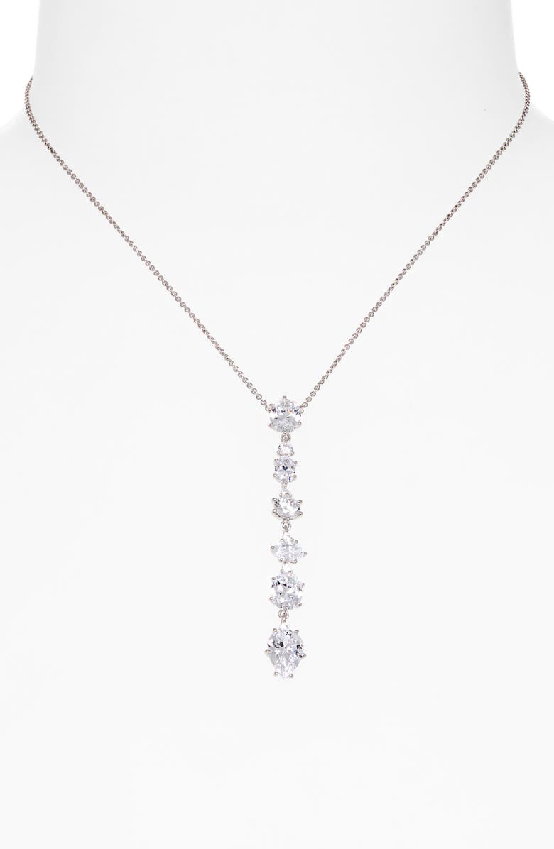 Nadri Frolic Y-Necklace, Alternate, color, 