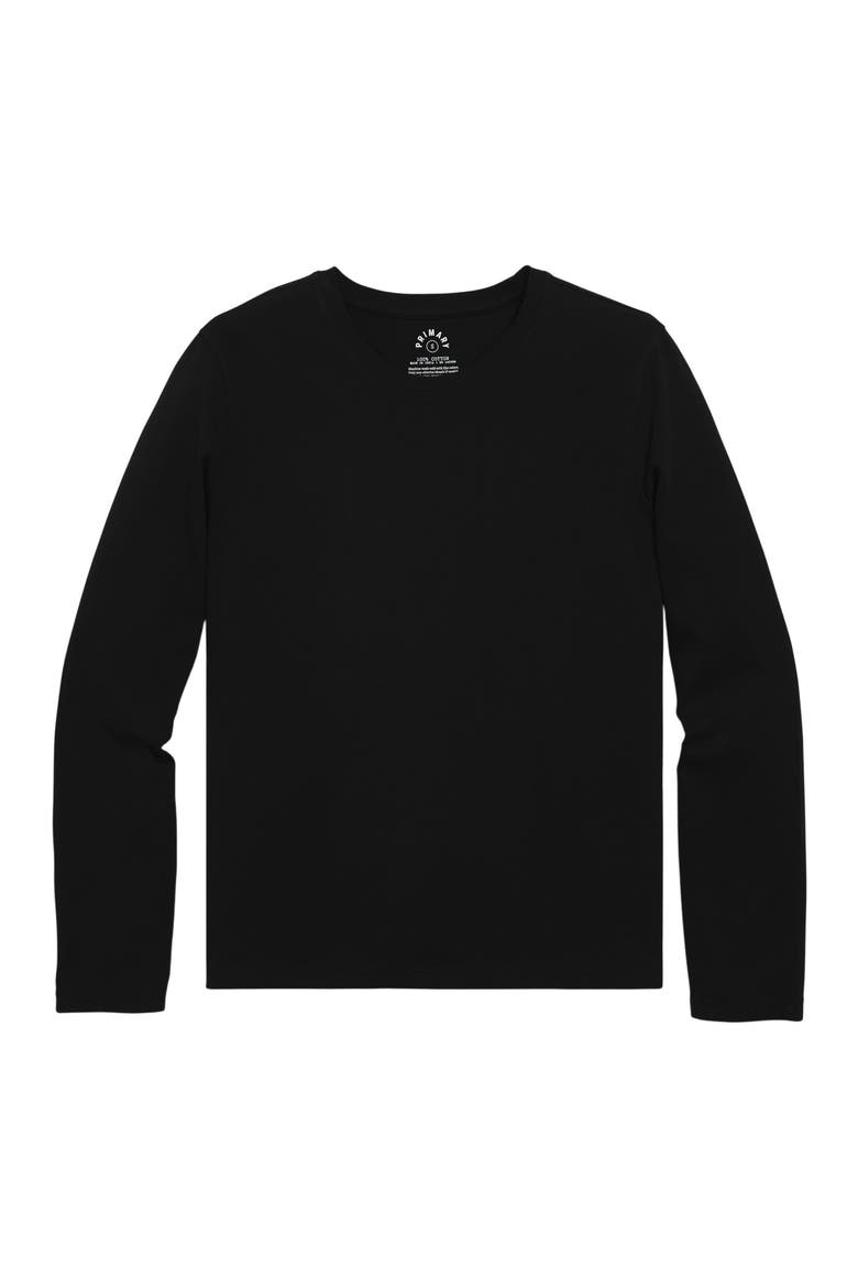 Women's Fit Long Sleeve Everyday Tee, Main, color, Black