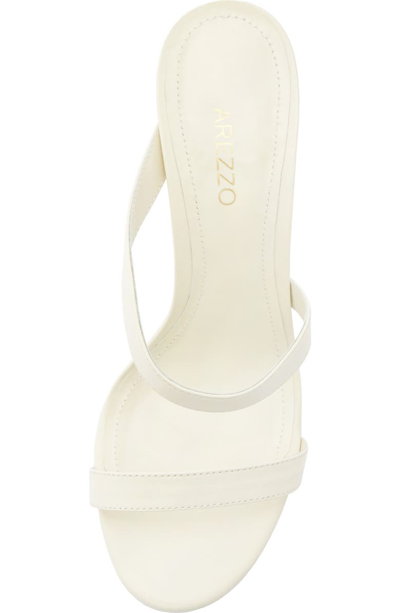 Arezzo Brooke High Stiletto Sandal, Alternate, color, White