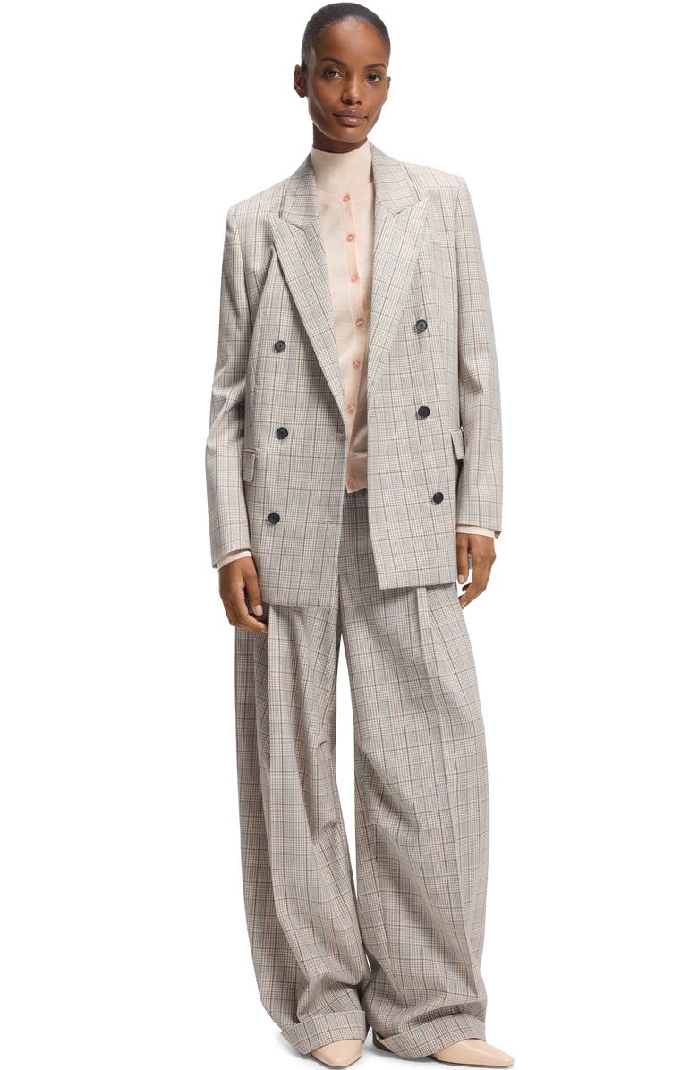 BOSS Fonami Merino Wool Cardigan, Alternate, color, Soft Pearl