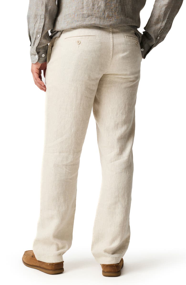 Rodd & Gunn Linen Resort Pants, Alternate, color, Oatmeal