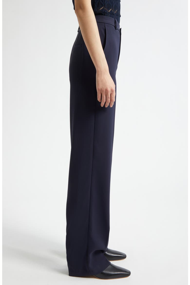 Elsa High Rise Straight Leg Trousers, Alternate, color, TWILIGHT NAVY