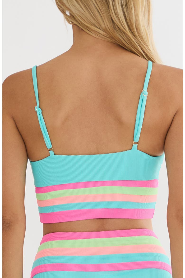 Mae Colorblock Bikini Top, Alternate, color, HIBISCUS COVE COLORBLOCK
