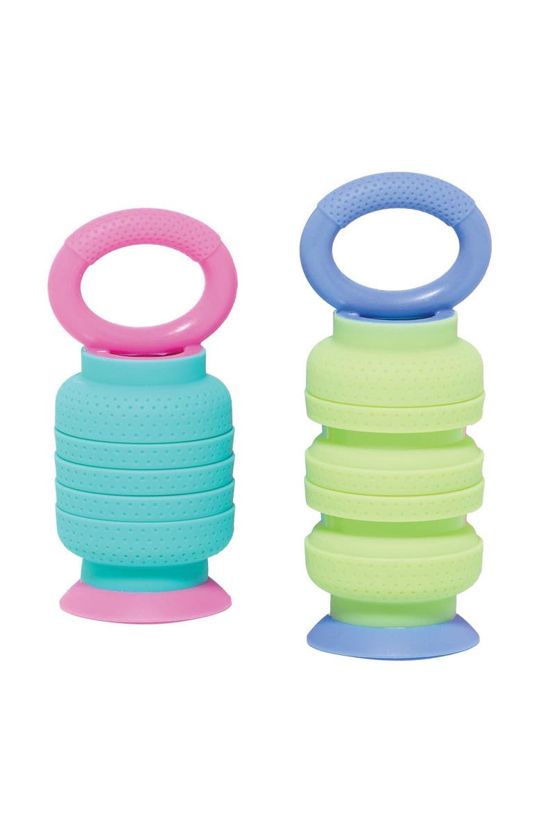 Smart Toys & Games Krumples Silicone Plungy and Pully - Set of 4, Alternate, color, Multicolor