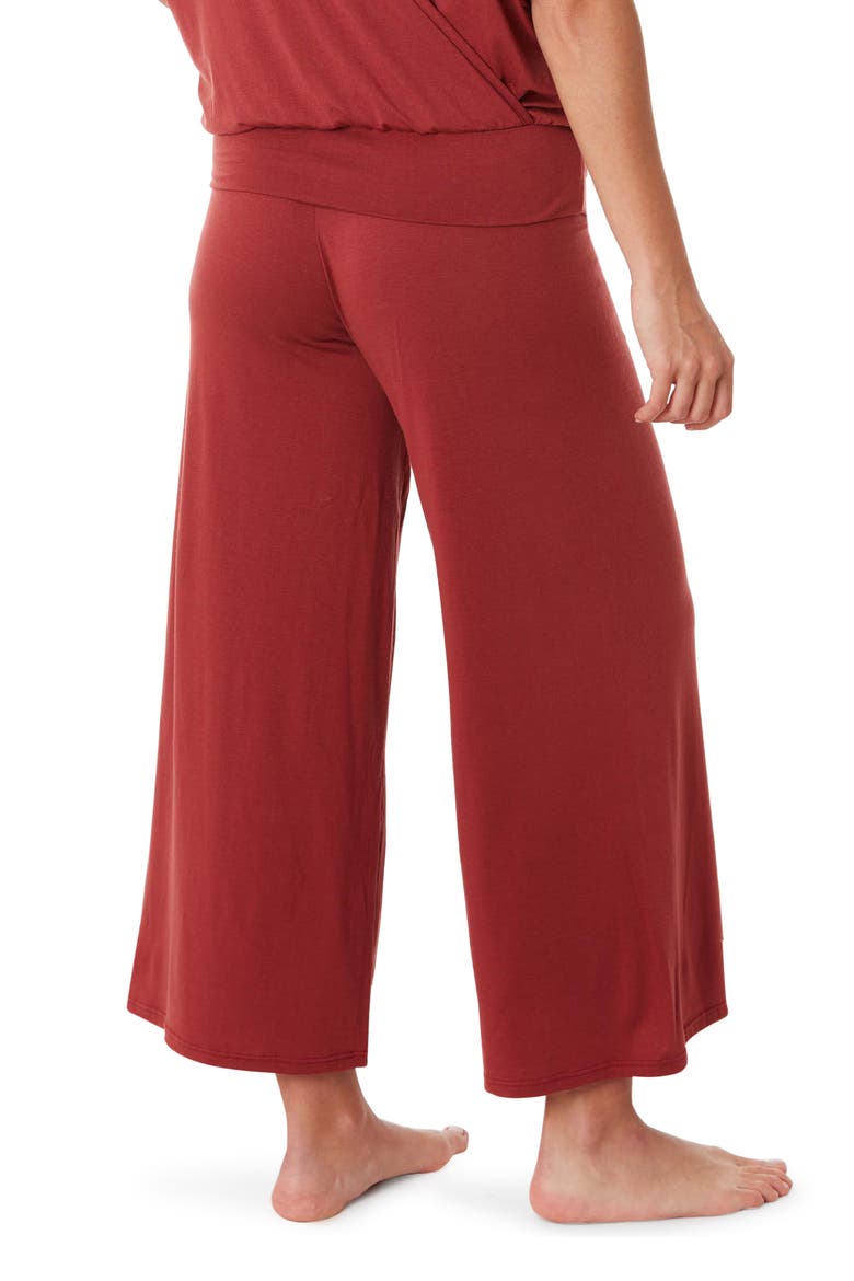 Maternity pants 7/8th Origin, Alternate, color, TERRACOTTA